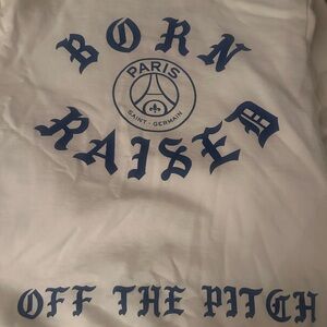 BORN X RAISED Cream Graphic Tee